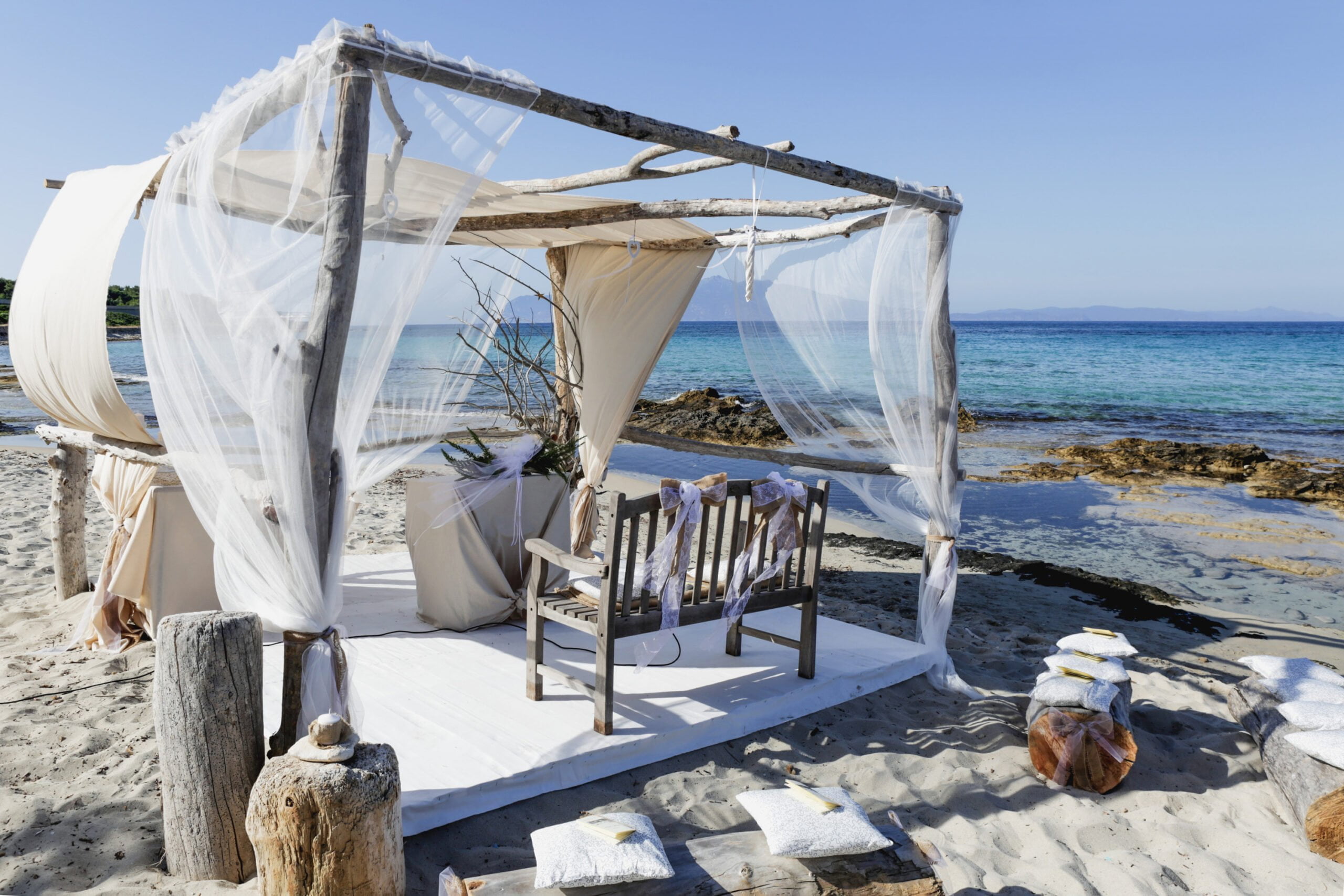 Matrimonio sulla Spiaggia 3 Matrimonio di giorno o di sera spiaggia