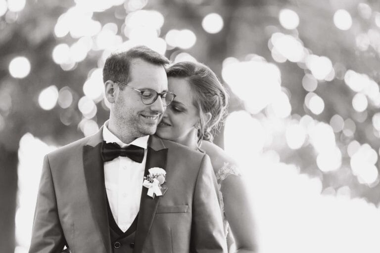 Fotografia in bianco e nero Coppia